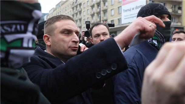 Polens Präsident begnadigt Chef von Bürgerwehren Gegen den polnischen Rechtsaktivisten Robert Bakiewicz gab es ein Urteil wegen Nötigung. (Archivbild)