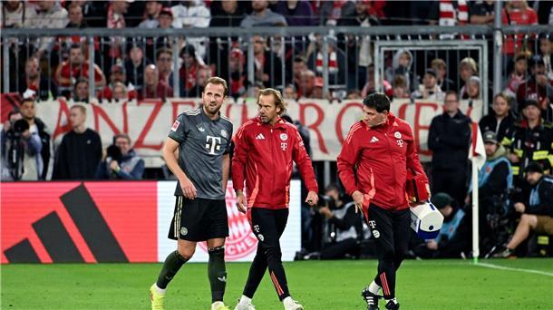 Bayern setzen auf Villa-Kenner Kane - „Speziell“ für Kompany Gegen Leverkusen musste Harry Kane vorzeitig raus.