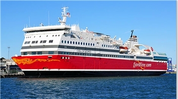 Geht nach Kroatien: die „Oslofjord“. Sie war vor 20 Jahren auch zwischen Cuxhaven und Harwich unterwegs.