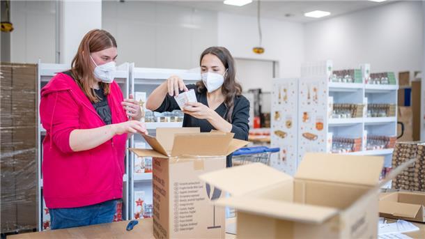 Die Werkstatt für den Bereich Lager und Logistik. 