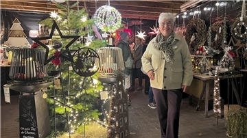 Gemütliche Stimmung und liebevolle Details beim Lichterfest bei Pülschen.