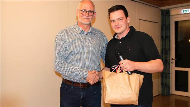 Frank Baum gratuliert Lars Brinkmann