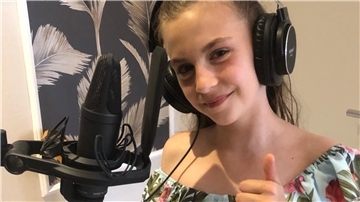 Georgia freut sich auf ihren Auftritt in Bremerhaven.