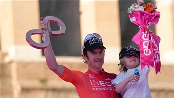 Geraint Thomas gehört zu den Stars bei der Deutschland Tour.