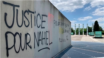 „Gerechtigkeit für Nahel“: Seit dem Tod des 17-Jährigen durch eine Polizeikugel wurde Frankreich von schweren Krawallen erschüttert.