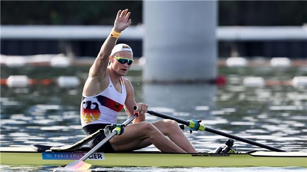 Ruder-Hoffnung Zeidler: „Nichts zu verlieren“ Geschafft: Oliver Zeidler steht m Halbfinale der olympischen Ruderregatta.