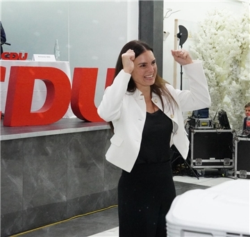 Geschafft: Vanessa-Kim Zobel (36) ist die Direktkandidatin der CDU im Wahlkreis Stade I - Rotenburg II für die Bundestagswahl 2025.