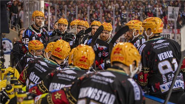 Geschlossen für das eine große Ziel - mit den Fans im Rücken: Die Fischtown Pinguins wollen das Duell noch drehen und gegen Genf ins CHL-Halbfinale einziehen.