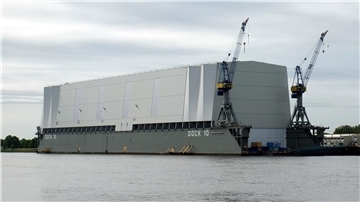 „Dock 10“ der Lürssen-Werft