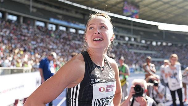 Gina Lückenkemper wurde Zweite über 100 Meter.