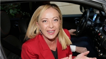 Giorgia Meloni ist als Wahlsiegerin aus den Parlamentswahlen in Italien hervorgegangen.