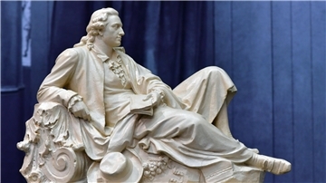 Goethe in gelassener Genießerpose. Nicht nur der berühmte Dichter kannte sich in Sachen Feste feiern gut aus, wie ein Vortrag der Goethe-Gesellschaft zeigen wird.