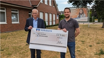 Scheckübergabe