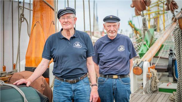 Günter Röttger (links) und Hermann Möhlmann