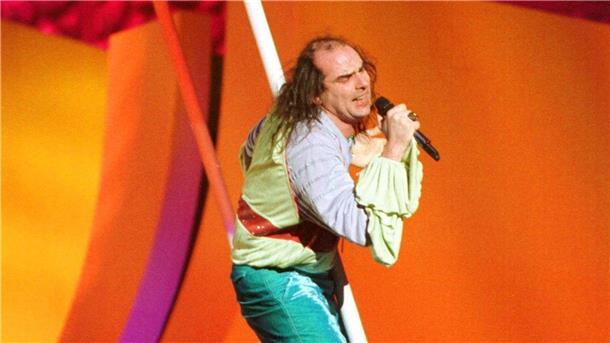 Eurovision-Legende Guildo Horn wird 60 Guildo Horn mit seinem Lied „Guildo hat Euch lieb!“ beim Eurovision Song Contest (ESC) 1998.