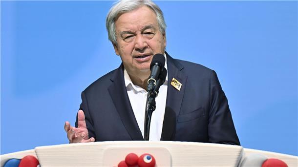 Guterres verurteilt russischen Angriff auf Kiew Guterres ist über den russischen Angriff auf Kiew erbost. (Archivbild)