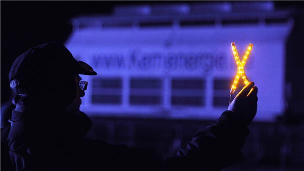 Haben ihren Protest angekündigt: Der Arbeitskreis Wesermarsch erwartet einen Konvoi mit Castorbehältern aus der Wiederaufarbeitungsanlage Sellafield.