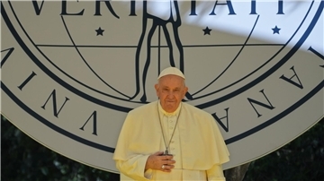 „Habt den Mut, Ängste durch Träume zu ersetzen“: Papst Franziskus.