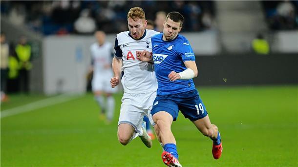 „Extrem bitter“: Hoffenheim vor Europa-League-Aus Häufig zu langsam: Hoffenheims Defensive wirkte überfordert.
