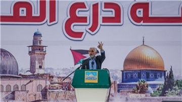 Hamas-Chef Jihia al-Sinwar behauptet, man habe der israelischen Armee schwere Verluste an Leben und Ausrüstung zugefügt. (Archivbild)
