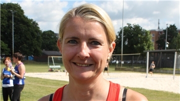 Hammerwerferin Nicole Kiel kam bei den Meisterschaften ziemlich nahe an ihre persönliche Bestleistung heran.