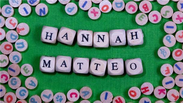 Hannah und Matteo sind Nummer eins bei Vornamen Hannah und Matteo sind einer neuen Ranking-Liste zufolge in Bremen und Niedersachsen die beliebtesten Vornamen im abgelaufenen Jahr gewesen.