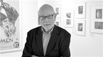 Hans Helmut Prinzler in der Deutschen Kinemathek in Berlin. Der Filmhistoriker ist im Alter von 84 Jahren gestorben.