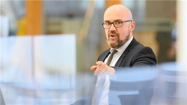 Hans-Thomas Tillschneider von der AfD in Sachsen-Anhalt (Archivbild).