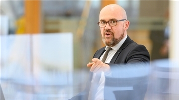 Hans-Thomas Tillschneider von der AfD in Sachsen-Anhalt (Archivbild).