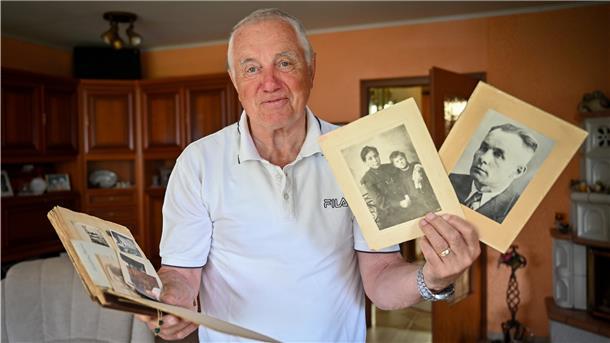 Harald Graw flüchtete im Januar 1945 als knapp Fünfjähriger mit seiner Familie aus Elbing, der uralten westpreußischen Hansestadt am Frischen Haff, nach Westen. Das alte Familienalbum hütete seine Großmutter die ganze Flucht über.