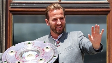 Harry Kane drückt seinem Ex-Club Tottenham Hotspur im Europa-League-Finale die Daumen.