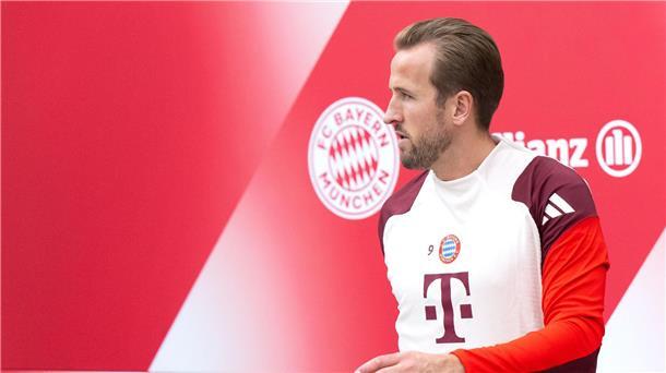 Bayern setzen auf Villa-Kenner Kane - „Speziell“ für Kompany Harry Kane ist nach seiner Blessur beim Abschlusstraining dabei.