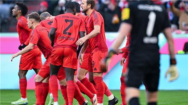 Bayern-Warnung vor großen Spielen - „Sinne schärfen“ Harry Kane traf im 50. Bundesliga-Spiel.