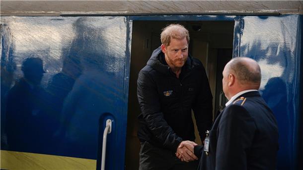 Überraschungsreise: Harry besucht Veteranen in Kiew Harry will die Versorgung verwundeter Soldaten in der Ukraine unterstützen.
