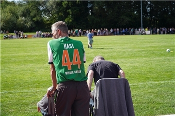 Hasi gehörte nicht zum offiziellen Kader :-)