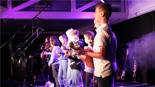 Hat viele Fans: Winterkonzert der Zinzendorfschule.