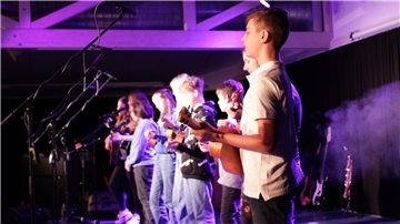 Hat viele Fans: Winterkonzert der Zinzendorfschule.