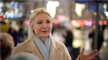 Hatte bei der Präsidentenwahl am 17. März gegen Wladimir Putin antreten wollen: Jekaterina Dunzowa.