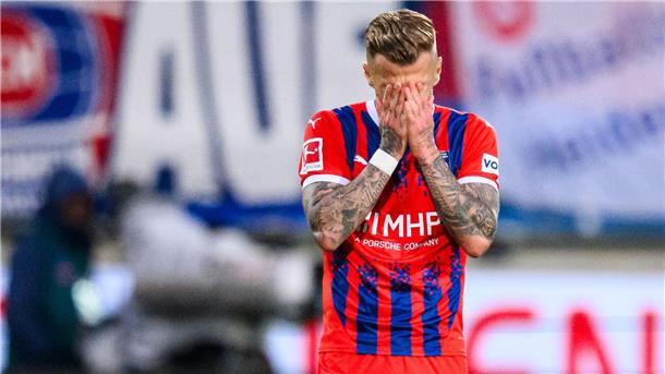 Hatte das 1:0 auf dem Fuß: Heidenheims Niklas Dorsch.