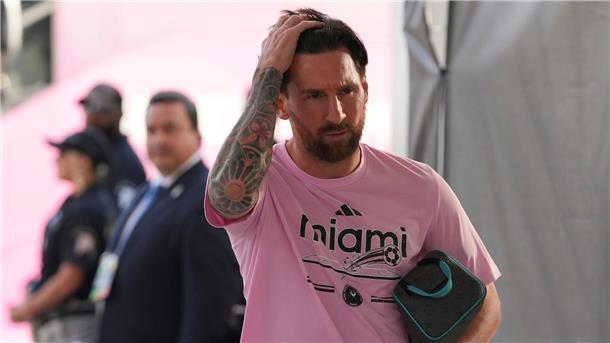 Endstation Halbfinale: Kein Champions-Cup-Titel für Messi Hatte keinen Grund zur Freude: Lionel Messi.