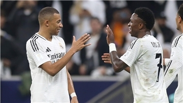 Hatten teilweise leichtes Spiel: Mbappé und Vinícius Junior.
