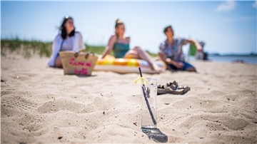 Hauptsache Strand, Hauptsache sicher: Das ist das Motto vieler Strandurlauber.
