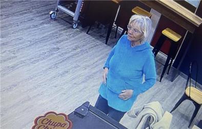 Heide Edith Howind leidet unter Demenz und ist vermutlich zu Fuß unterwegs.