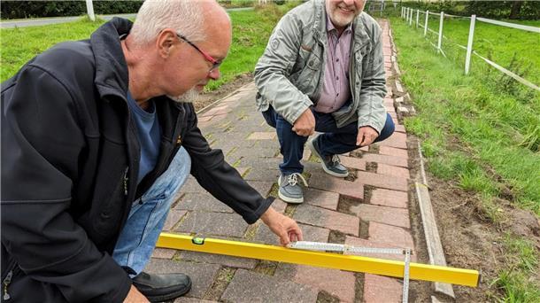 Heino Pleyn (links) und Werner Junge