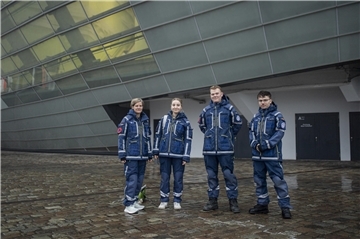 Helden im Einsatz – sportlich, mit Feuer und Flamme.