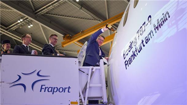 Hessens Ministerpräsident Boris Rhein (CDU) hat der Lufthansa weitere Unterstützung im Kampf gegen hohe Standortkosten zugesagt. 
