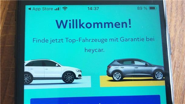 VWs Finanzsparte stellt Gebrauchtwagenplattform Heycar ein Heycar stellt seinen Dienst ein. (Illustration)