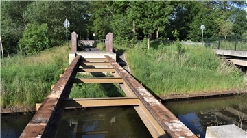 Brücke zwischen Köhlen und Geestenseth entlang der L 128