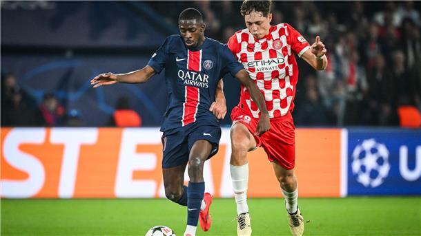 Hier war er noch am Ball: der frühere Dortmunder Ousmane Dembélé (l).