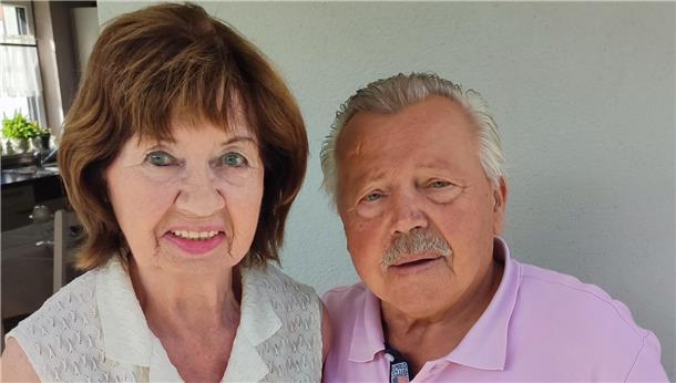 Hilda und Hartmut Schnabel können auf 60 Ehejahre zurückblicken.